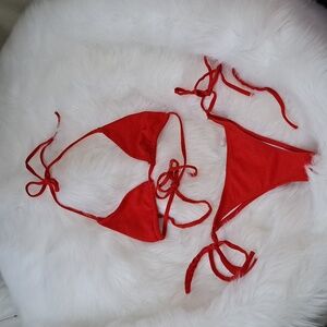 Red bikini size 6US